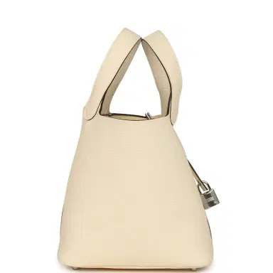 HERMÈS Hermes Picotin Lock 18 Nata Clemence Palladium Hardware | Thumbnail 3