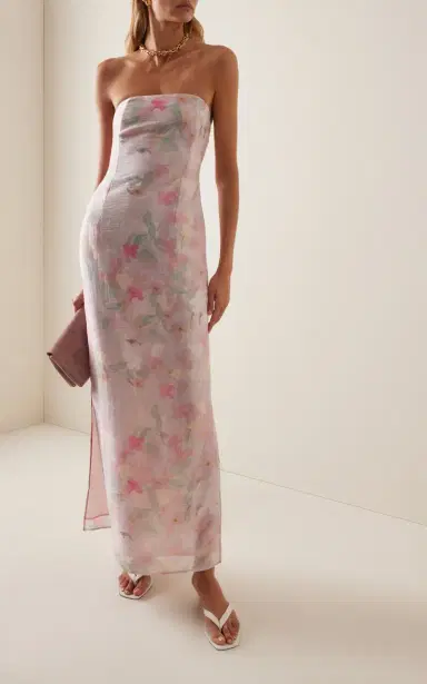 BERNADETTE Elora Organza Maxi Dress | Thumbnail 2 BERNADETTE Elora Organza Maxi Dress | Thumbnail 2