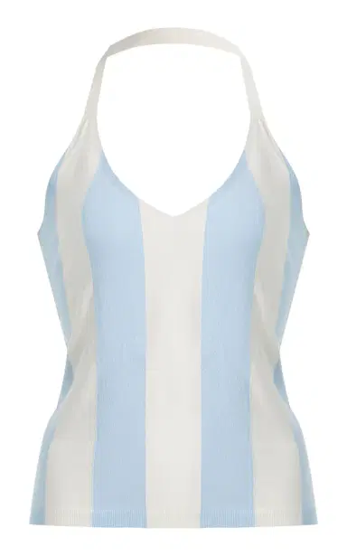 HIGH SPORT Exclusive Maira Striped Halter Top | Thumbnail 7 HIGH SPORT Exclusive Maira Striped Halter Top | Thumbnail 7