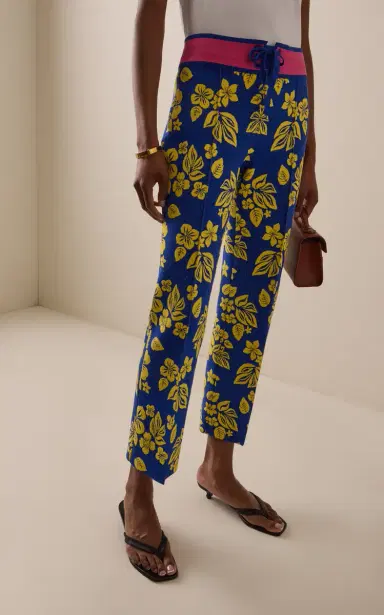 HIGH SPORT Exclusive Lane Floral Pants | Thumbnail 3