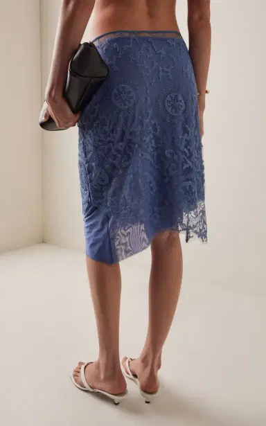 SIR. Leif Lace Midi Skirt | Thumbnail 4 SIR. Leif Lace Midi Skirt | Thumbnail 4