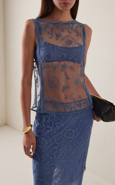 SIR. Leif Lace Top | Thumbnail 2