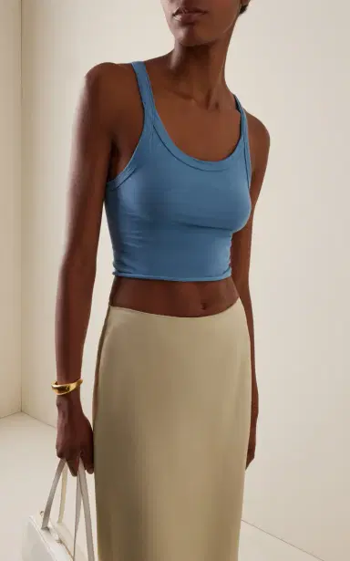 Les Tien Exlusive Tai Cotton Tank Top | Thumbnail 3 Les Tien Exlusive Tai Cotton Tank Top | Thumbnail 3