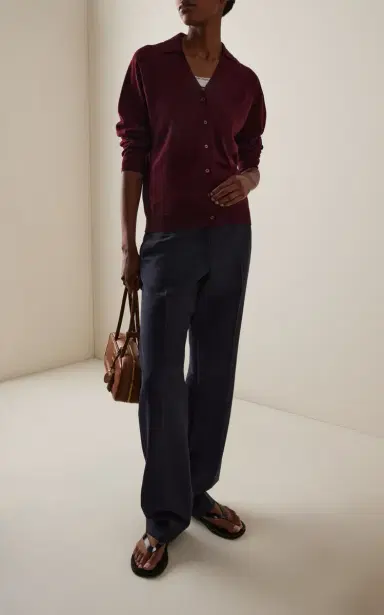Miu Miu Button-Down Wool Cardigan | Thumbnail 2 Miu Miu Button-Down Wool Cardigan | Thumbnail 2