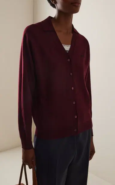 Miu Miu Button-Down Wool Cardigan | Thumbnail 3 Miu Miu Button-Down Wool Cardigan | Thumbnail 3