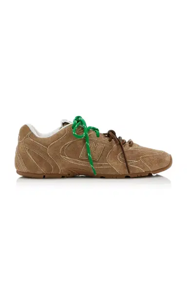 Miu Miu x New Balance 530 SL Suede Sneakers | Thumbnail 1 Miu Miu x New Balance 530 SL Suede Sneakers | Thumbnail 1