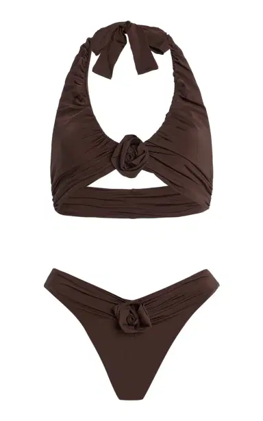 Maygel Coronel Brezza Ruched Bikini Set | Thumbnail 6