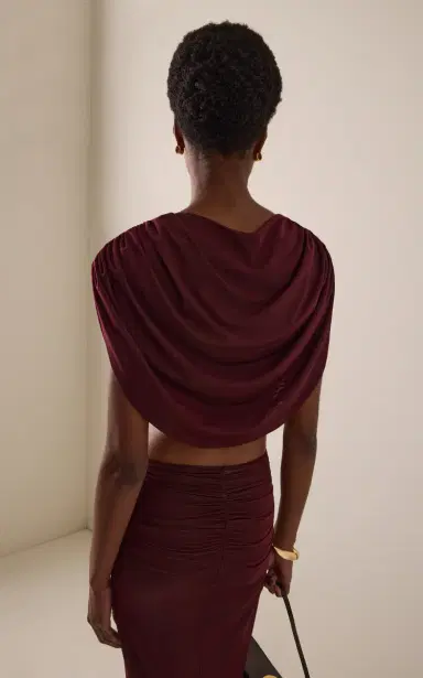 Maygel Coronel Exclusive Almara Ruched Jersey Skirt Set | Thumbnail 4 Maygel Coronel Exclusive Almara Ruched Jersey Skirt Set | Thumbnail 4