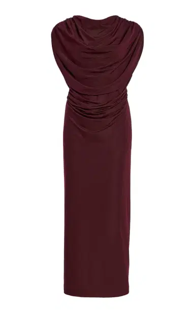 Maygel Coronel Exclusive Almara Ruched Jersey Skirt Set | Thumbnail 1 Maygel Coronel Exclusive Almara Ruched Jersey Skirt Set | Thumbnail 1