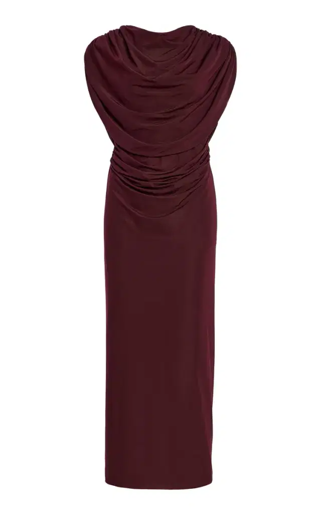 Maygel Coronel Exclusive Almara Ruched Jersey Skirt Set