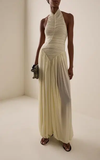 Maygel Coronel Solenne Ruched Jersey Jumpsuit | Thumbnail 2 Maygel Coronel Solenne Ruched Jersey Jumpsuit | Thumbnail 2