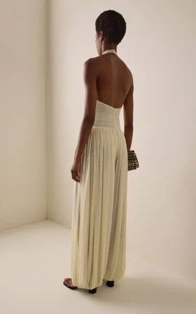 Maygel Coronel Solenne Ruched Jersey Jumpsuit | Thumbnail 4 Maygel Coronel Solenne Ruched Jersey Jumpsuit | Thumbnail 4