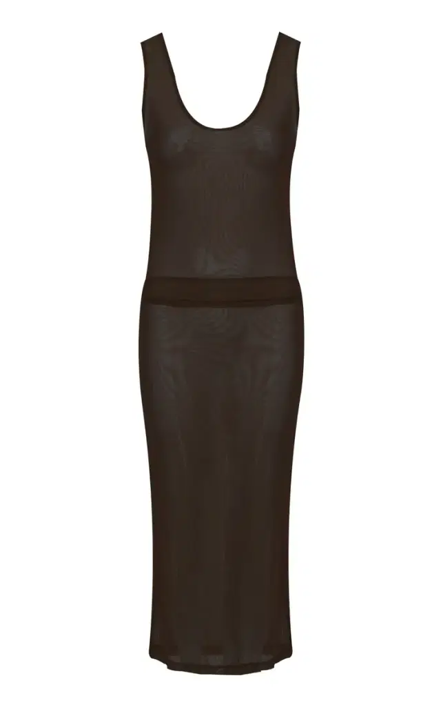 Ay Que Calor Exclusive Grazie Mesh Skirt Set
