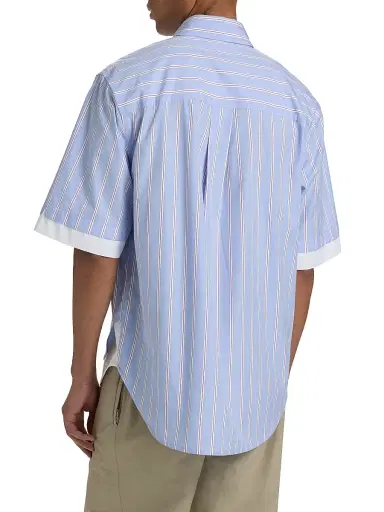 Simkhai Men's Steven Double-Layer Shirt | Thumbnail 5 Simkhai Men's Steven Double-Layer Shirt | Thumbnail 5