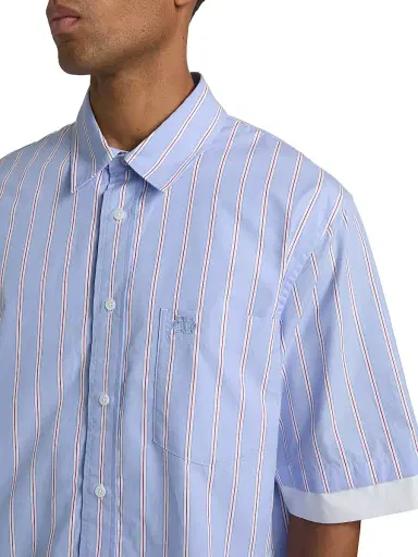 Simkhai Men's Steven Double-Layer Shirt | Thumbnail 6 Simkhai Men's Steven Double-Layer Shirt | Thumbnail 6