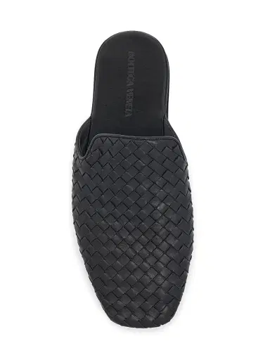 Bottega Veneta Men's Palazzo Intrecciato Leather Mules | Thumbnail 5 Bottega Veneta Men's Palazzo Intrecciato Leather Mules | Thumbnail 5