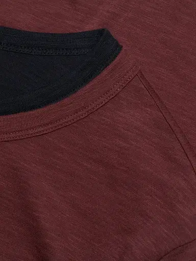 Vince Men's Fine Slub Cotton Double-Layer Crewneck T-Shirt - Deep Satin - Size XXL | Thumbnail 7