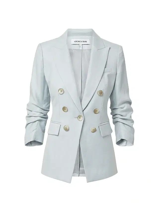 Veronica Beard Women's Tomi Cotton-Blend Dickey Jacket - River Mist