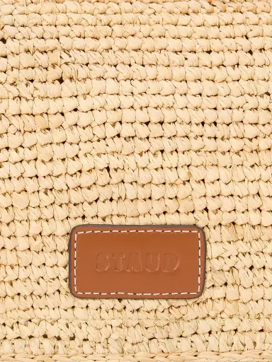 Staud Women's Harlow Medium Raffia Shoulder Bag | Thumbnail 4