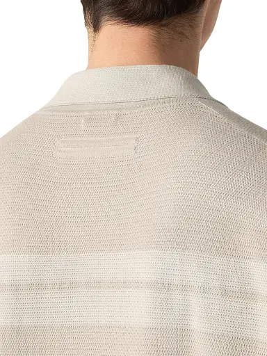 Zegna Men's Cotton and Silk Shirt - Ivory White | Thumbnail 3