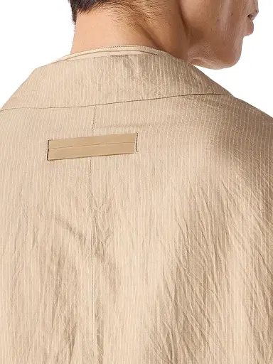 Zegna Men's Silk Jacket - Beige Brown - Size 42 | Thumbnail 4 Zegna Men's Silk Jacket - Beige Brown - Size 42 | Thumbnail 4