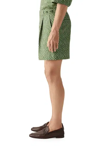 Zegna Men's Silk Shorts | Thumbnail 3 Zegna Men's Silk Shorts | Thumbnail 3