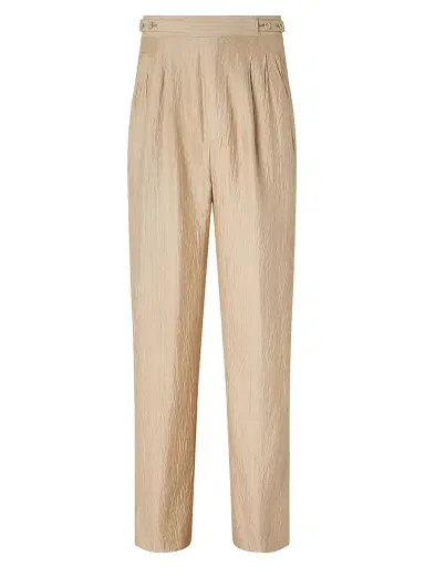 Zegna Men's Silk Pants - Beige Brown - Size 40 | Thumbnail 1 Zegna Men's Silk Pants - Beige Brown - Size 40 | Thumbnail 1