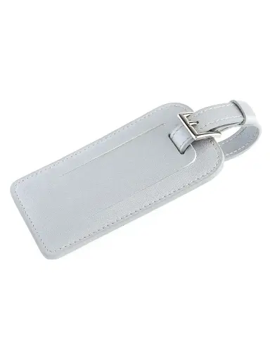 Royce New York Women's Leather Luggage Tag | Thumbnail 3