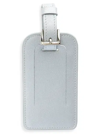 Royce New York Women's Leather Luggage Tag | Thumbnail 1