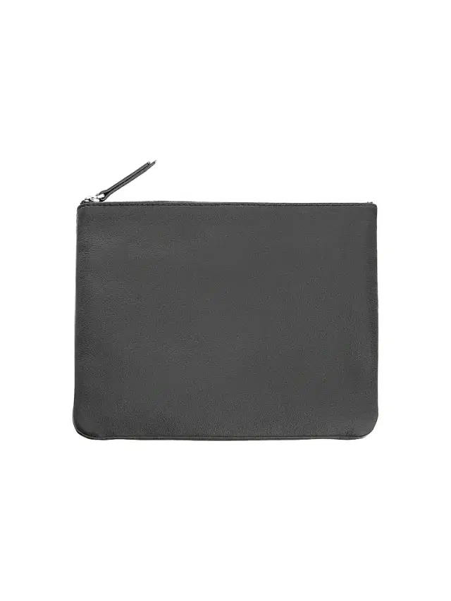 Royce New York Women's Leather Travel Pouch - Navy Blue