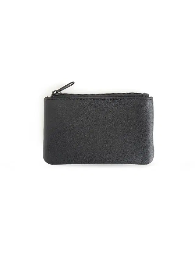 Royce New York Key & Coin Case Wallet - Black