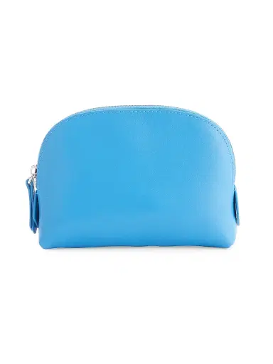 Royce New York Women's Compact Leather Cosmetic Bag | Thumbnail 1 Royce New York Women's Compact Leather Cosmetic Bag | Thumbnail 1