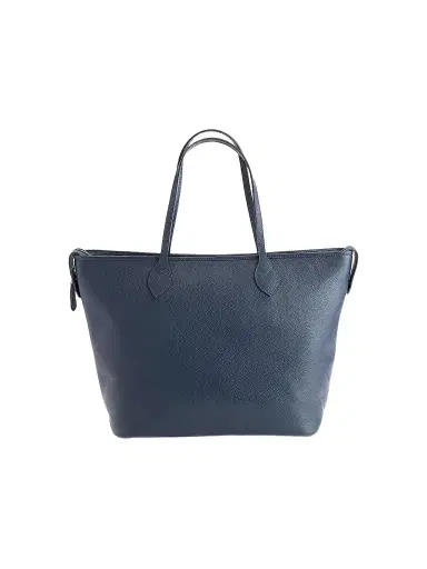 Royce New York Women's Pebble Grain Wide Tote Bag | Thumbnail 1