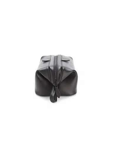 Royce New York Men's Royce New York Classic Toiletry Bag - Black | Thumbnail 4