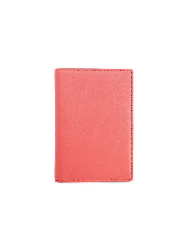 Royce New York RFID Blocking Passport Wallet - Red