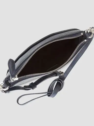 Royce New York Women's Pebble Grain Crossbody Bag | Thumbnail 2