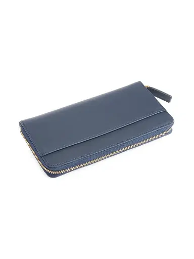 Royce New York Women's RFID-Blocking Zip-Around Leather Wallet | Thumbnail 3 Royce New York Women's RFID-Blocking Zip-Around Leather Wallet | Thumbnail 3