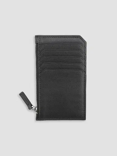 Royce New York Women's Zip Leather Card Wallet | Thumbnail 4 Royce New York Women's Zip Leather Card Wallet | Thumbnail 4