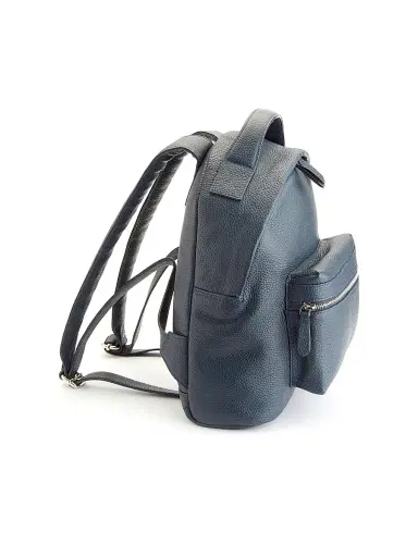 Royce New York Women's Leather Travel Backpack - Cobalt | Thumbnail 2 Royce New York Women's Leather Travel Backpack - Cobalt | Thumbnail 2