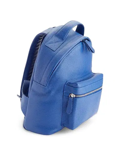 Royce New York Women's Leather Travel Backpack - Cobalt | Thumbnail 9 Royce New York Women's Leather Travel Backpack - Cobalt | Thumbnail 9