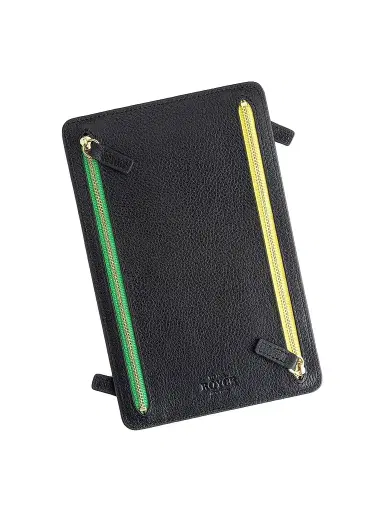 Royce New York Women's RFID-Blocking 4-Zip Leather Travel Organizer | Thumbnail 1 Royce New York Women's RFID-Blocking 4-Zip Leather Travel Organizer | Thumbnail 1