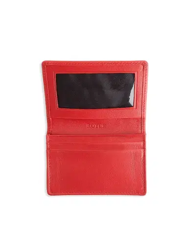 Royce New York Men's Leather Business Card Holder | Thumbnail 2