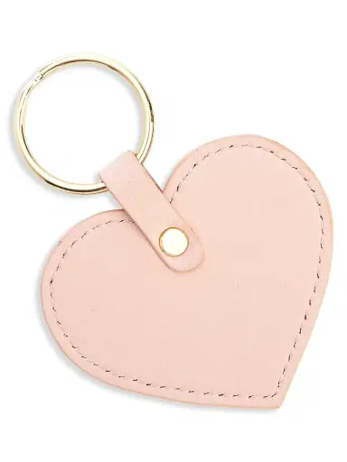 Royce New York Men's Heart-Shaped Leather Key Chain | Thumbnail 1 Royce New York Men's Heart-Shaped Leather Key Chain | Thumbnail 1