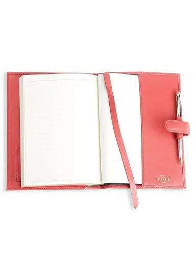 Royce New York Women's Executive Leather Journal - Red | Thumbnail 2 Royce New York Women's Executive Leather Journal - Red | Thumbnail 2