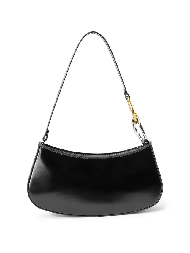 Staud Women's Ollie Leather Shoulder Bag - Black