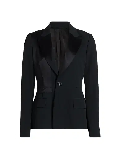 Jason Wu Collection Women's Cady Single-Breasted Blazer | Thumbnail 1 Jason Wu Collection Women's Cady Single-Breasted Blazer | Thumbnail 1