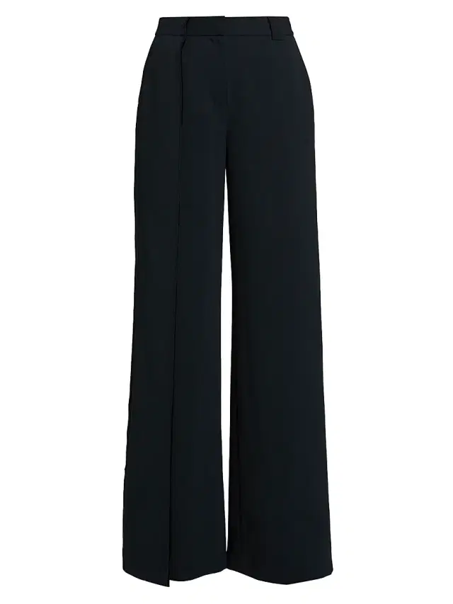 Jason Wu Collection Women's Cady Straight-Leg Trousers - Ultra Navy