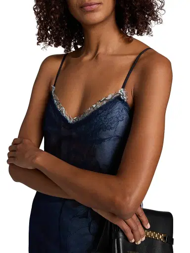 Jason Wu Collection Women's Shadow Floral Collage Slip Midi-Dress | Thumbnail 6 Jason Wu Collection Women's Shadow Floral Collage Slip Midi-Dress | Thumbnail 6