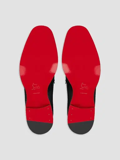 Christian Louboutin Men's Chambelimoc Night Strass Loafers - Black - Size 15 | Thumbnail 5