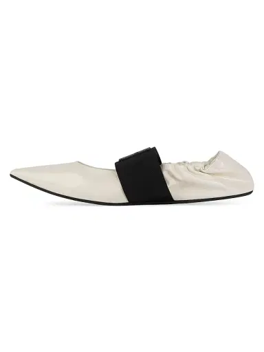 Givenchy Women's Crush Ballerinas in Naplack Leather - | Thumbnail 3